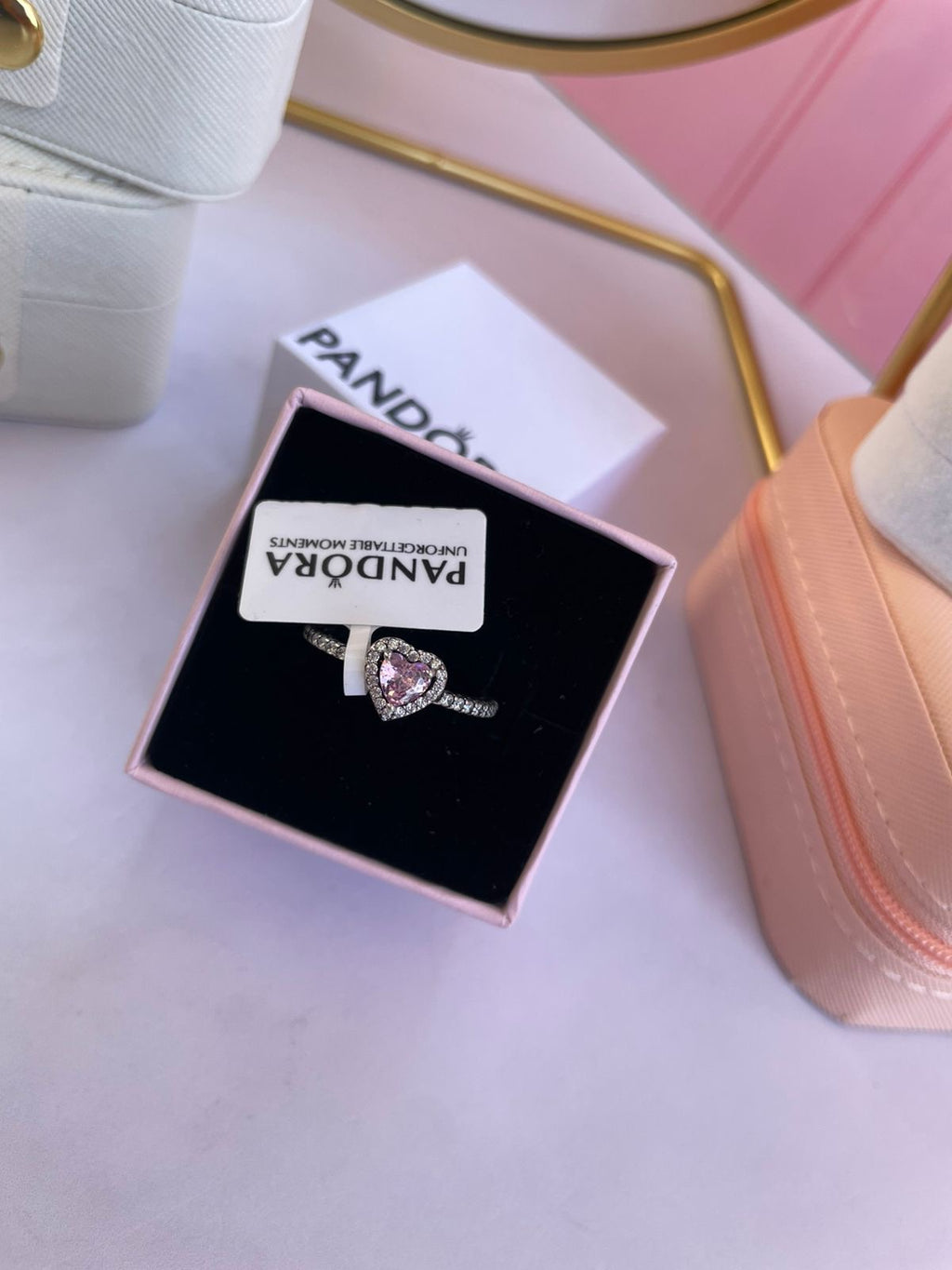 ANILLO DE PROMESA PLATA LEY 925 INSPO PANDORA