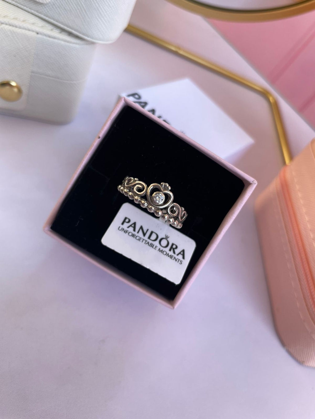 ANILLO PLATA LEY 925 PRINCESA 👑 INSPO PANDORA