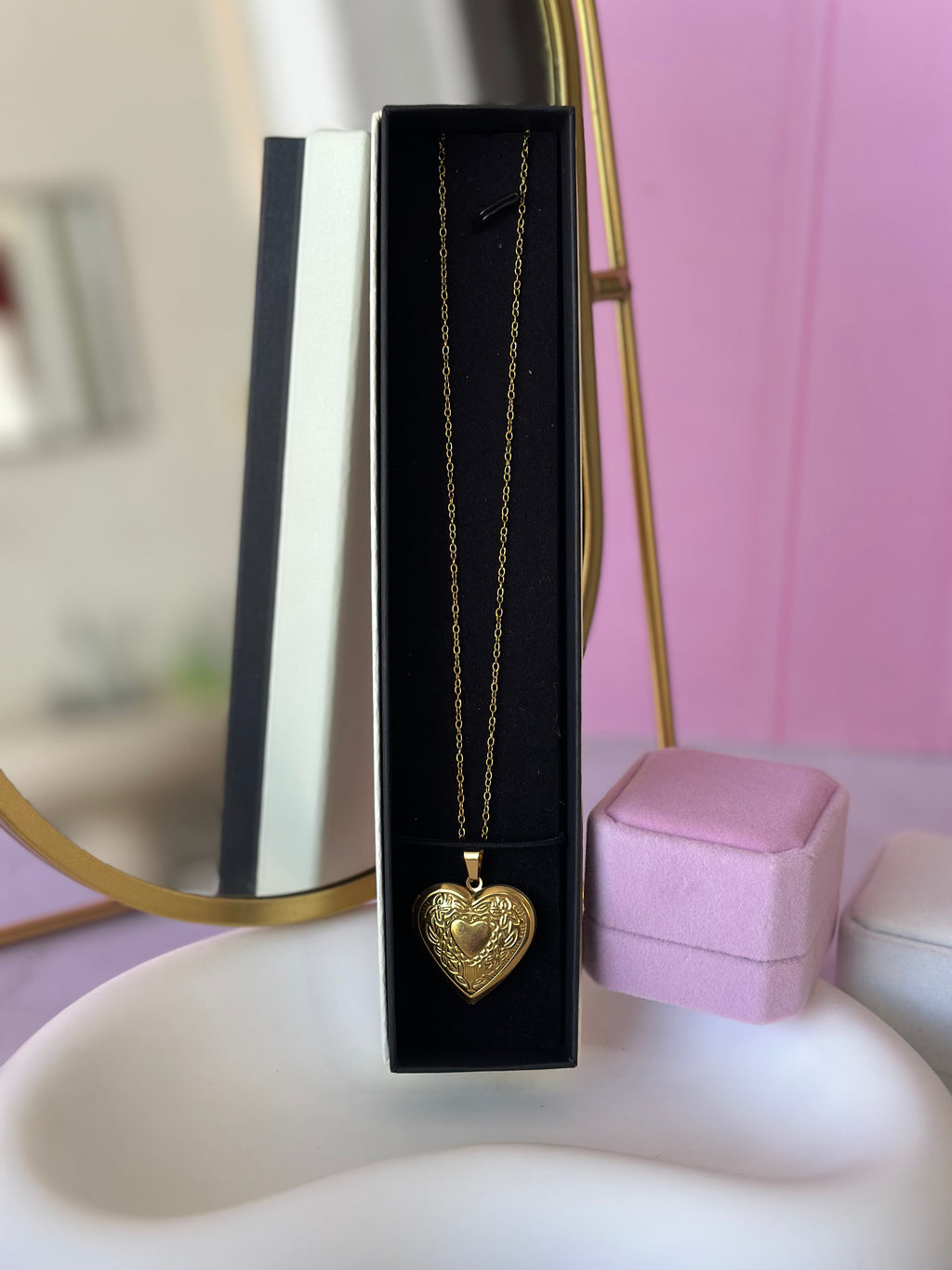 RELICARIOS DE CORAZÓN ACERO 316