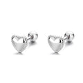 ARETES PEQUEÑO DE PLATA LEY 925